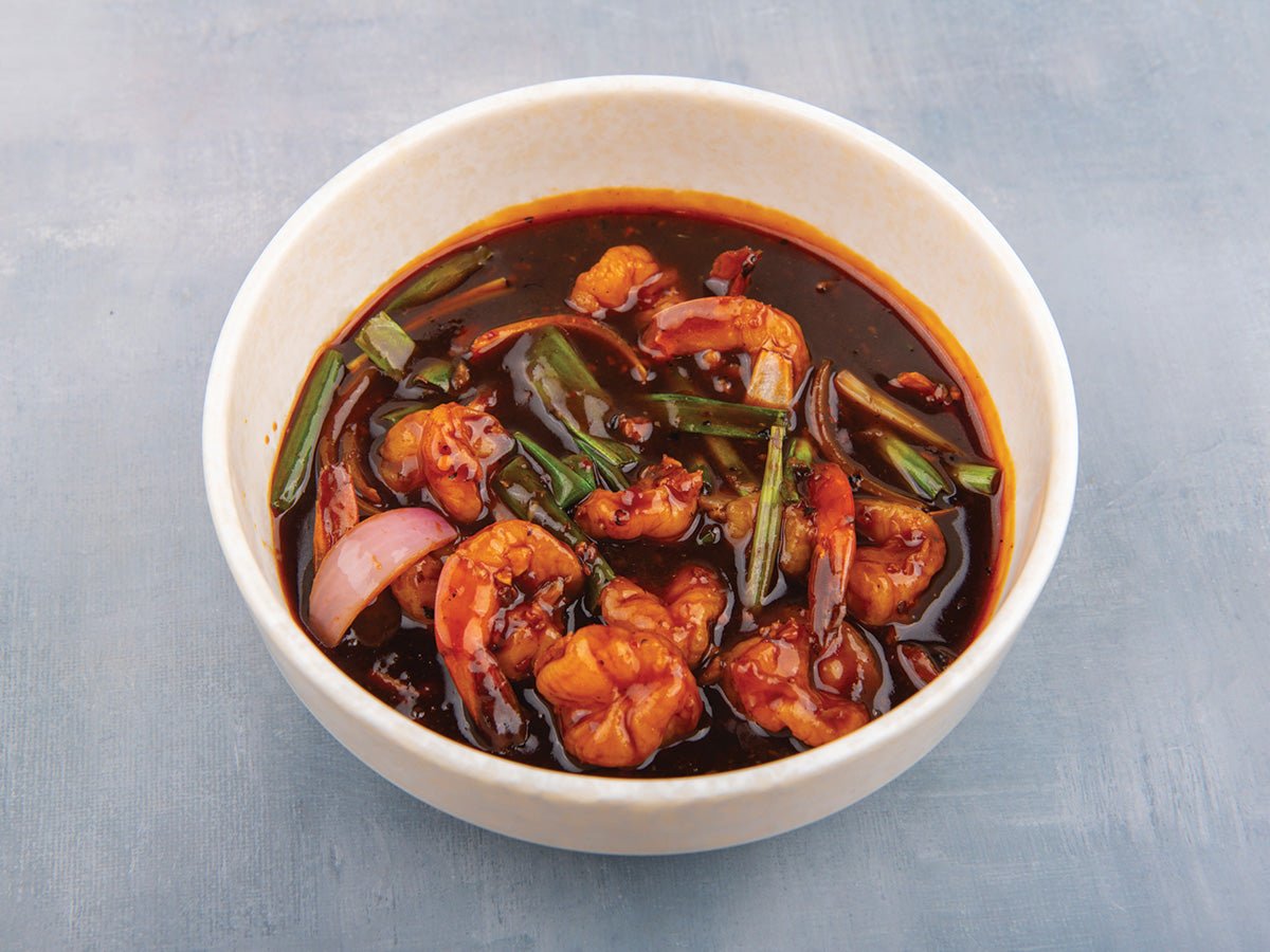 Roasted Garlic Prawns