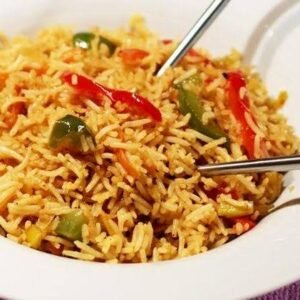 Singapore Veg Fried Rice